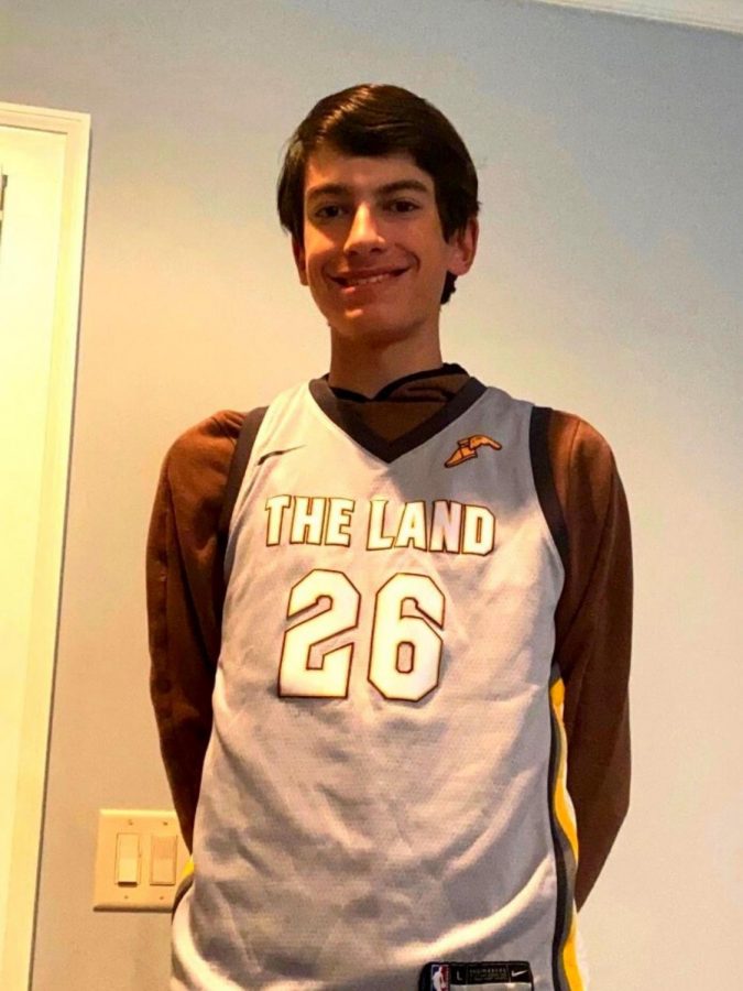 “I like this jersey because Kyle Korver was my favorite player as a kid – senior Evan Elgison