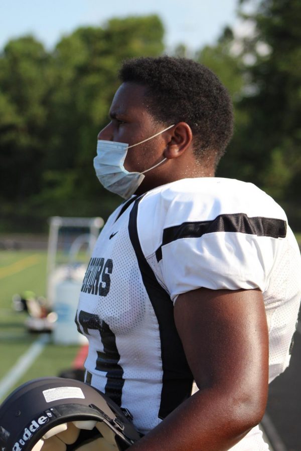 Playing Clean: Warrior football stars must take extra precautions on the field to remain safe during their season.