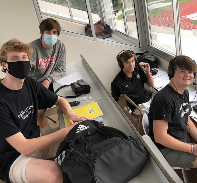The Sports Scoop: The NAHS Broadcasting Club gets insider access at football games to broadcast sports events for listeners at home.