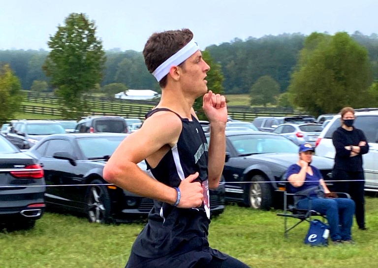 Going the Distance: Senior Warrior runner Ethan Curnow is having a breakout season along with the entire boys cross country team. Both Dub harrier teams -- boys and girls -- are making a strong run for the state playoffs.  
