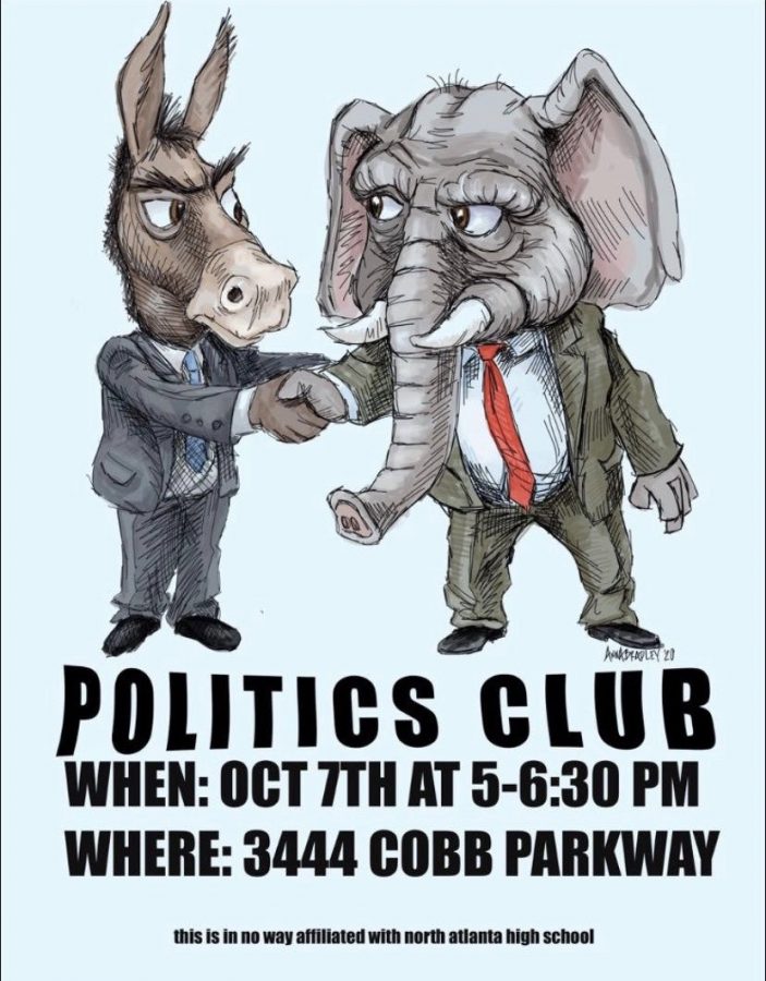 Agree to Disagree: To aspiring politicians, debate lovers, and young activists, politics club is a great way for students of varying perspectives to come together and talk about the current political climate. 