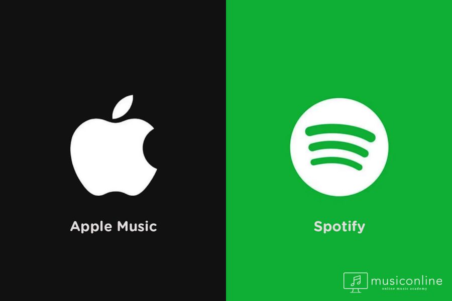 Ongoing Debate: The choice between Apple Music and Spotify is one that many NAHS students have to make, and it is important to consider their differences when picking a streaming service.