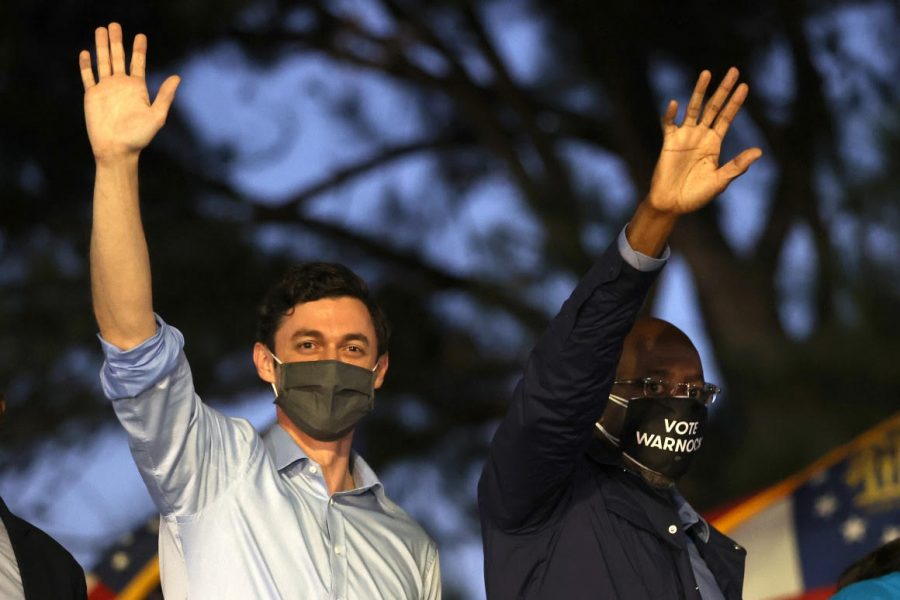 Georgia On My Mind: Senators-elect Raphael Warnock and Jon Ossoff celebrate their historic victory in Georgias U.S senate runoffs.