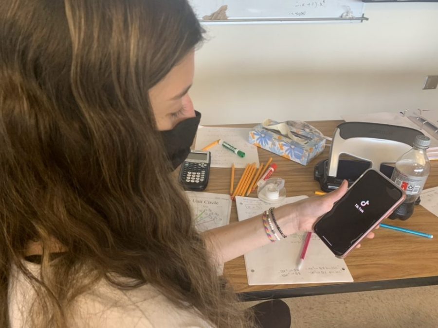 Causing more harm than good: TikTok has taken over the social media scene, but some students are contemplating the impacts of it on their mental health.