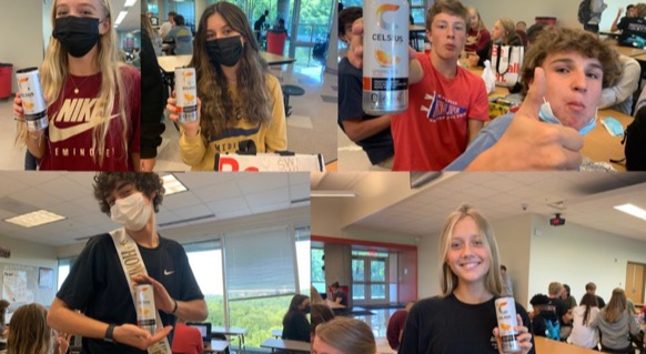 Caffeinated Craze: Celsius has taken over and can be seen at every turn at North Atlanta. Students of all grades share a love for this flavorful drink.