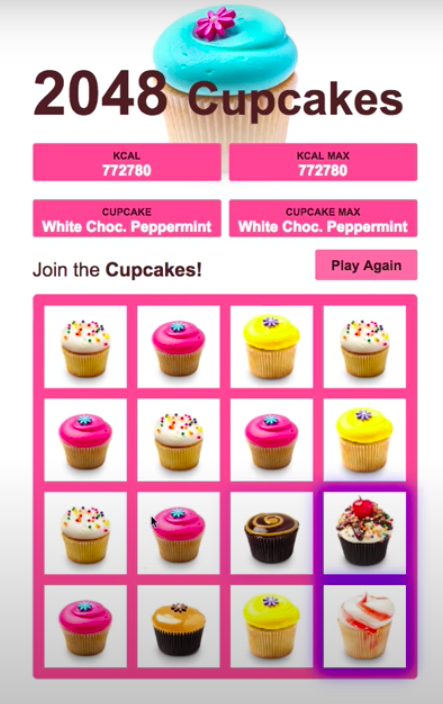 Cupcake Craze: 2048 is a computer game that is taking over the 11 stories by storm. During class, instead of aiming for high grades, students are looking to win the game and achieve the coveted white chocolate peppermint cupcake.