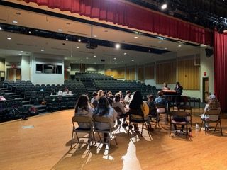 Taking the Stage: The Sutton Middle School plays have traditionally been directed by NAHS seniors. This year, McKenna Weinbaum and Maya Curnow have taken on the roles as directors in this years musical Camp Rock.