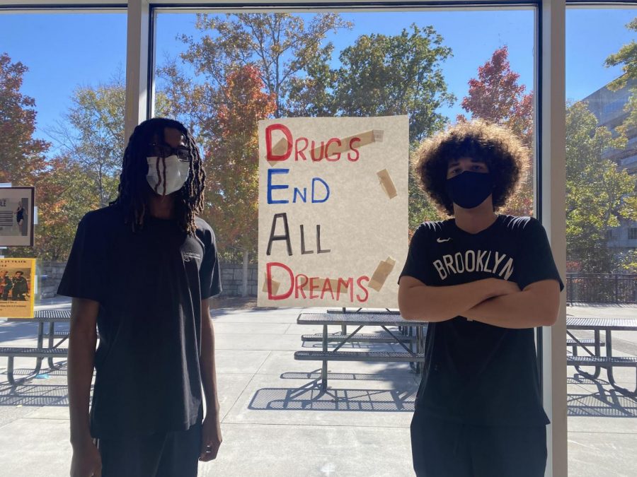 Drug Denial: Both junior Akil Wharry and senior Braydon Kercado understand the importance of staying drug-free and how it has been clearly emphasized to all Warriors.