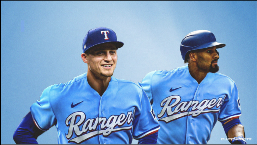 Things+in+Texas+just+got+even+bigger%3A+Meet+the+Rangers+new+infield