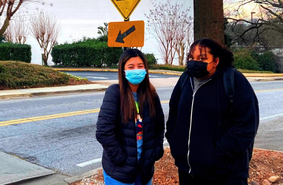 Freezing Cold: Frigid Winter Temps Means Dubs Bundle Up at The Bus Stop 