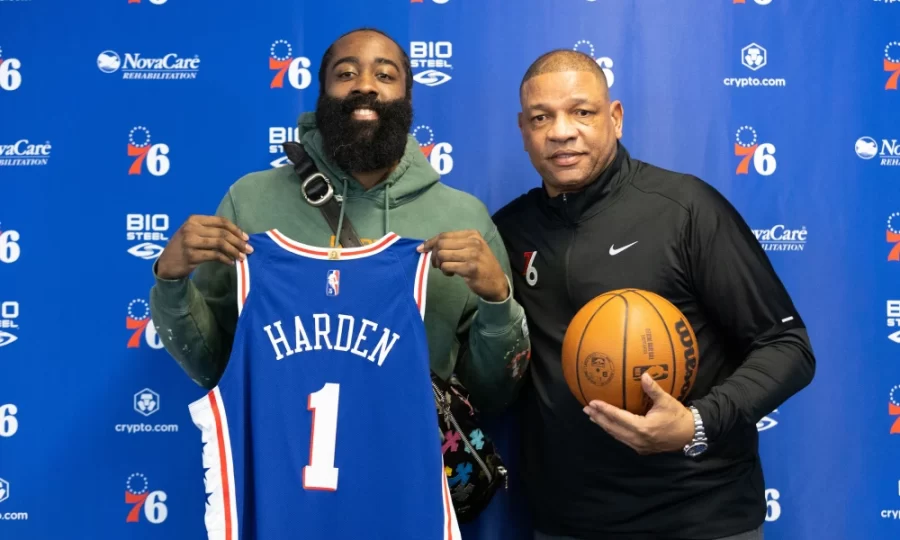 Changing Landscape: James Hardens trade to the Philadelphia 76ers was one of the many shocking moves at this years NBA trade deadline.