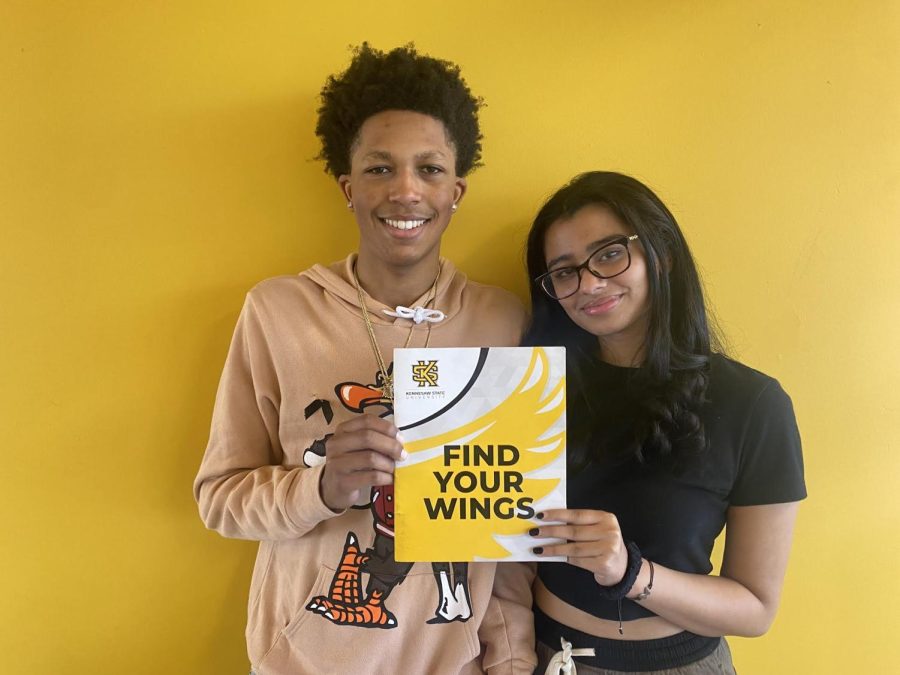 Next Four Years: Juniors Kameron Smith and Sia Nair came away impressed with all that Kennesaw State University had to offer while on a field trip there.