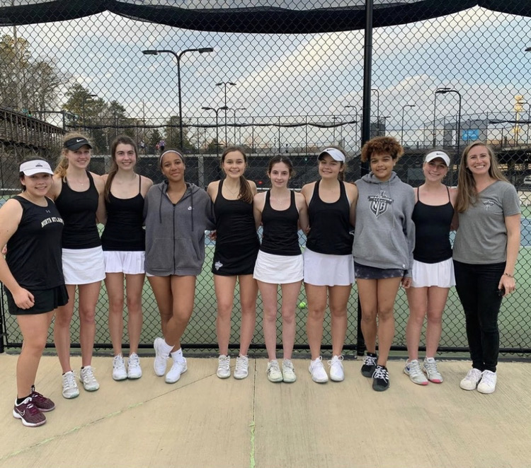 Senior Aces: For the last four years, the Girls Varsity Tennis Team has shown its talent, but now the leaders of the team prepare for their high school careers to end.