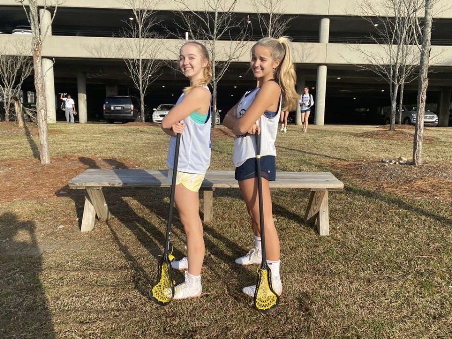 Siblings to Teammate: 
Having your sibling on your team can either be a dream or your worst nightmare. Sophomores Taylor and Peyton Mosely believe that having their sibling on their team is all in good fun—and a little competition.