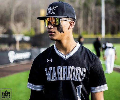Mr. Baseball: Antonio Anderson, a MLB draft prospect, has been a welcome addition to the Warriors' starting lineup.