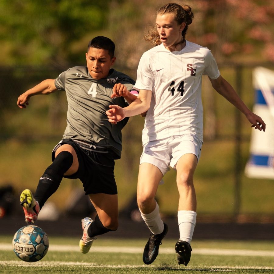 Lockdown Defense: Senior fullback Michael Garcia, also a team captain, came up big defenisvely in the team’s 3-to-1 round one playoff victory over South Effingham on March 15.
