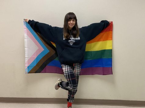An Empowering Community: Former VP and current GSA Representative Leon Campagna uses her voice to make a difference in NAHS LGBTQ+ community.