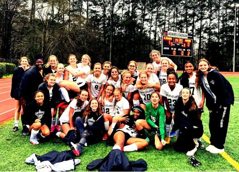Soccer Sisters: The members of the North Atlanta girls soccer became the closest of friends as the campaigned across a successful region-winning 2022 season. The members were on top of the world on March 18 when they defeated Lakeside by a score of 1-0 to clinch their region title. 