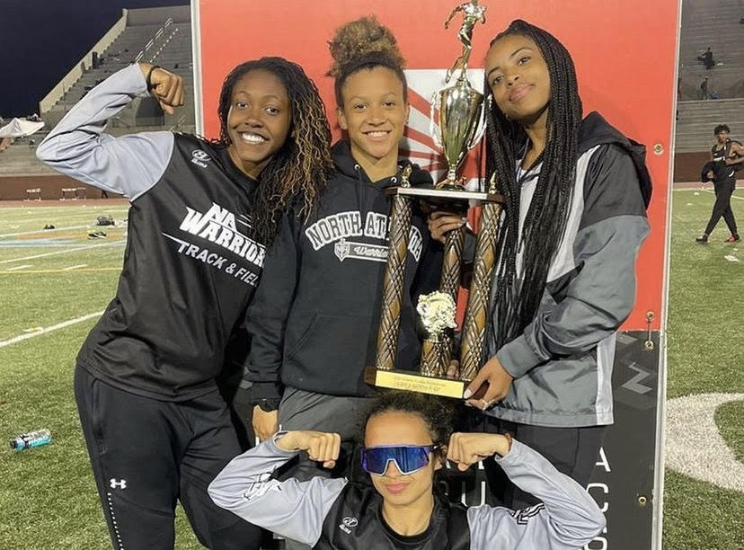 Girl Power: The North Atlanta girls track and field team - who placed first in the APS championships - was one of many Dubs girls sports teams to see major success this season.