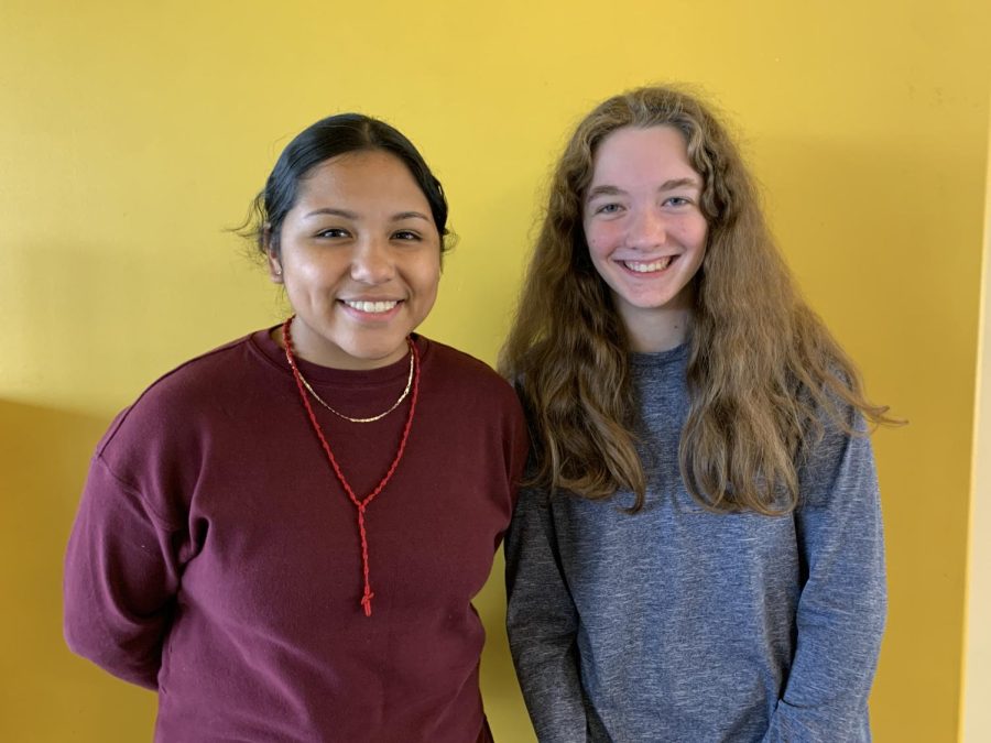 Culture and Community: President Karen Palacios and Vice President Julia Cox of the Hispanic Heritage Society are passionate about how diversity can be encouraged at NAHS — and about the steps that theyre taking to do so.