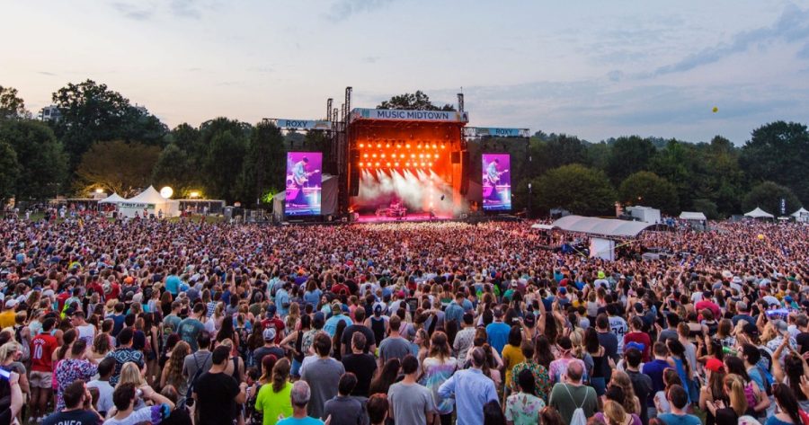 Festival Reminiscing: Piedmont Park crowded with teenagers and North Atlanta Warriors at last year’s Music Midtown, a sight that will be nothing but a memory until further notice.