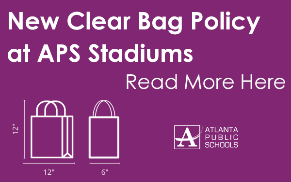 Another safety related decision made in light of the 2022 school year was the clear bag policy in APS used stadiums. Event goers are not able to bring any bag unless it is clear and matches the presented measurements.