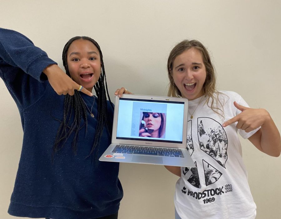 Look What You Made Me Do: Juniors Dylan Toliver and Olivia Granot are ecstatic about the announcement of Taylor Swift’s 10th studio album, ‘Midnights’.