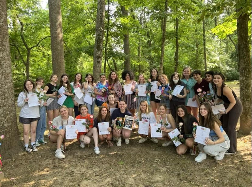 A Heart for Art: Last year’s National Art Honors Society members end the year with the annual induction ceremony.