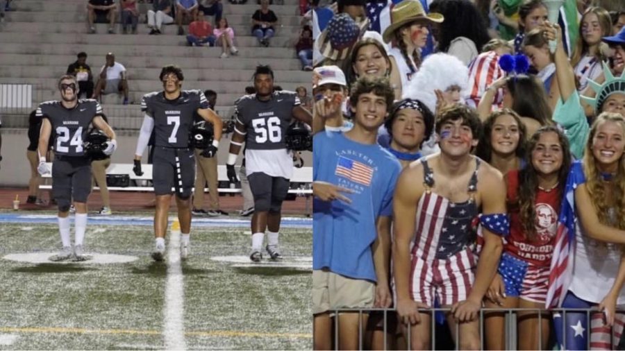 FOMO: Student athletes and student supporters gather for two very different game day experiences. Some scream from the stands, while others fight on the field. 