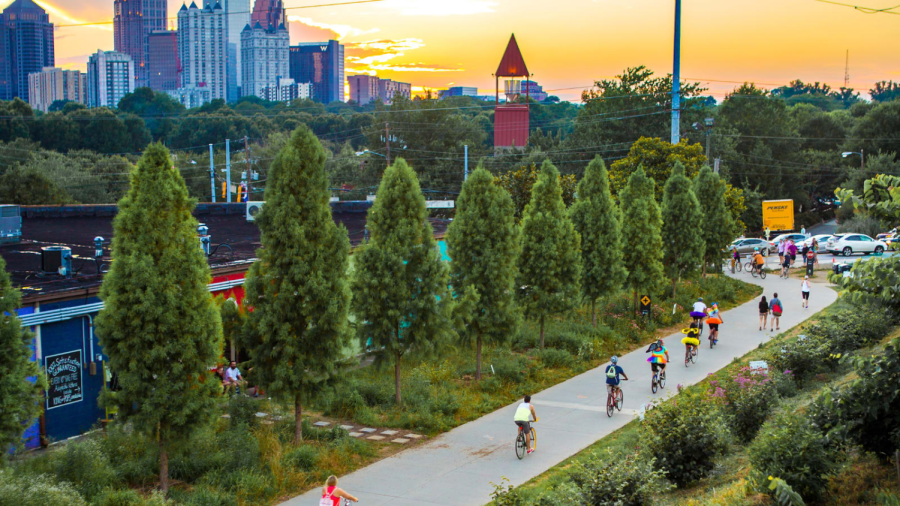 Forging a New Path: Plans are finalized for the construction of the remaining part of the Atlanta Beltline, which will run directly through the NAHS District.