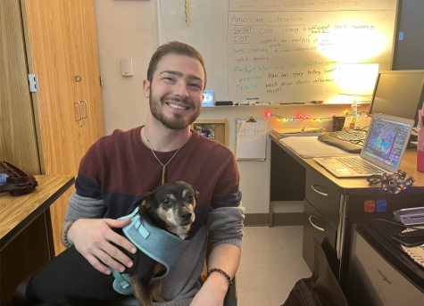 Furry Friends: Chad Langley and Edgar are the best duo at NAHS.