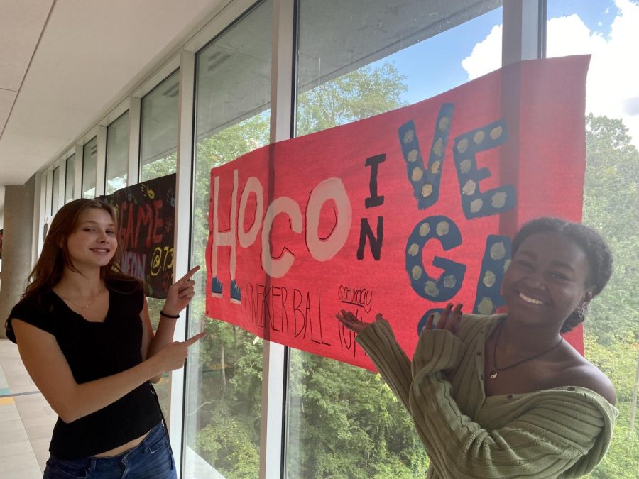 These Dubs loved HOCO week! Juniors Phoebe Jones and Ayana Ragin enjoyed their fun-filled Homecoming Week.