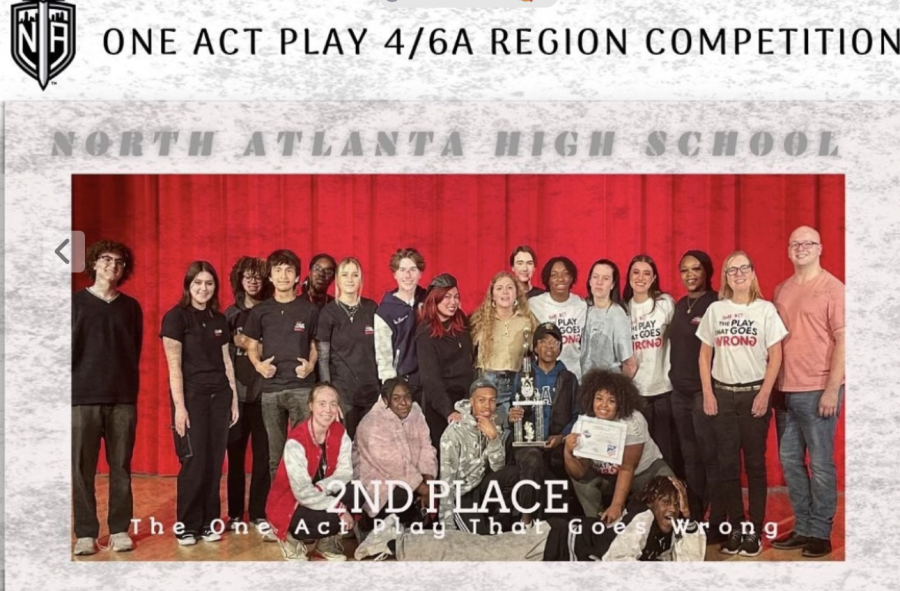 “The One Act Play That Goes Wrong”: This year performing Warriors won second place in 4/6A region competition -displaying intellectually comical performance whilst earning Dubs. 