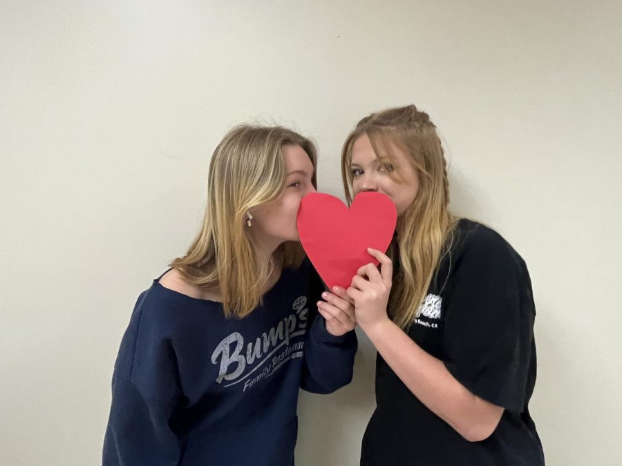 Love is in the Air and on the Big Screen: Sophomores Parker Braswell and Adeline Briggs gossip about their favorite V-day flicks.