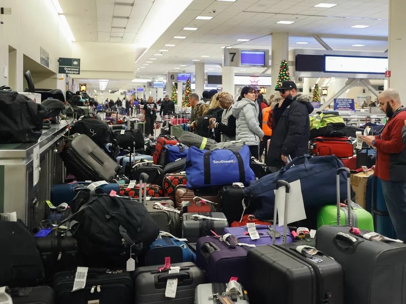 Southwest? More Like South-worst: Travel troubles ruined many of the Dubs holiday plans.