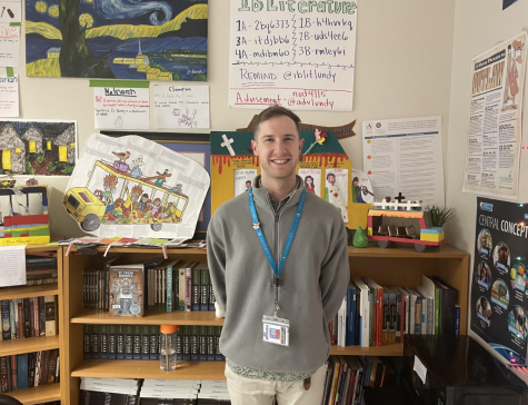 Teaching Excellence: IB Literature teacher Lee Lundy creates a positive and lively environment for teaching and learning at NAHS.