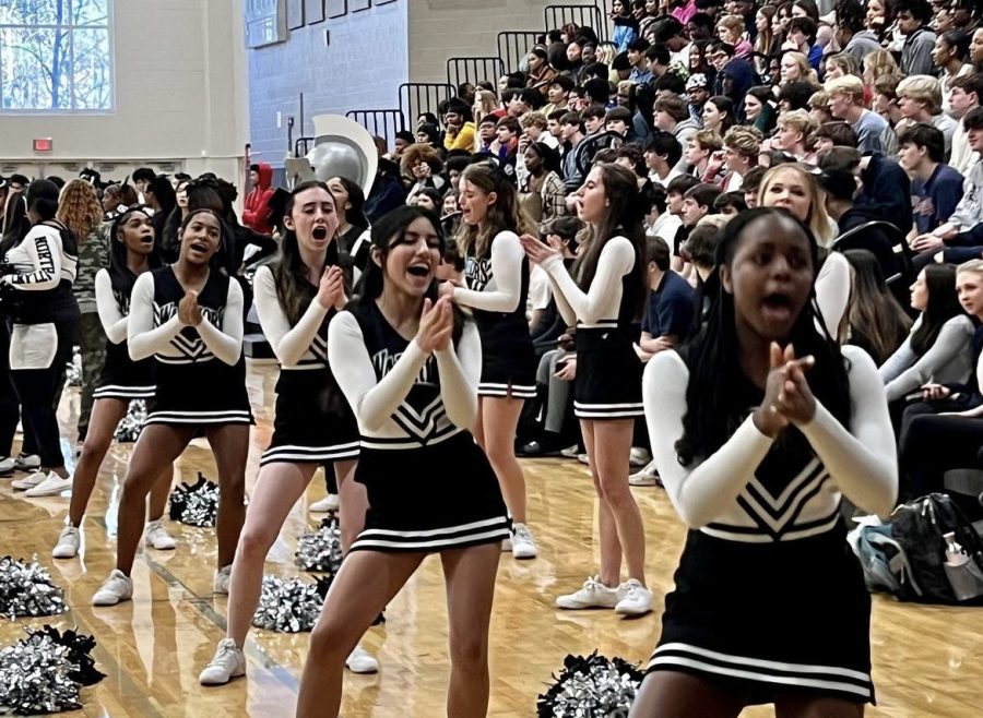 Warrior Spirit: At North, gearing down from Hoopcoming means lots of spirit, cheer, and fun.