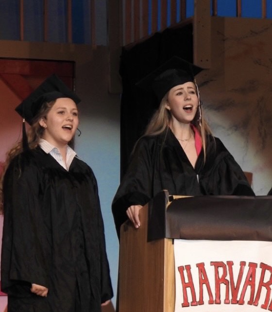 Curtain Call: Seniors Lena Ellinger and Juliet Joyce say goodbye to musical theater as graduation nears and post-high schools plans are set in motion. 