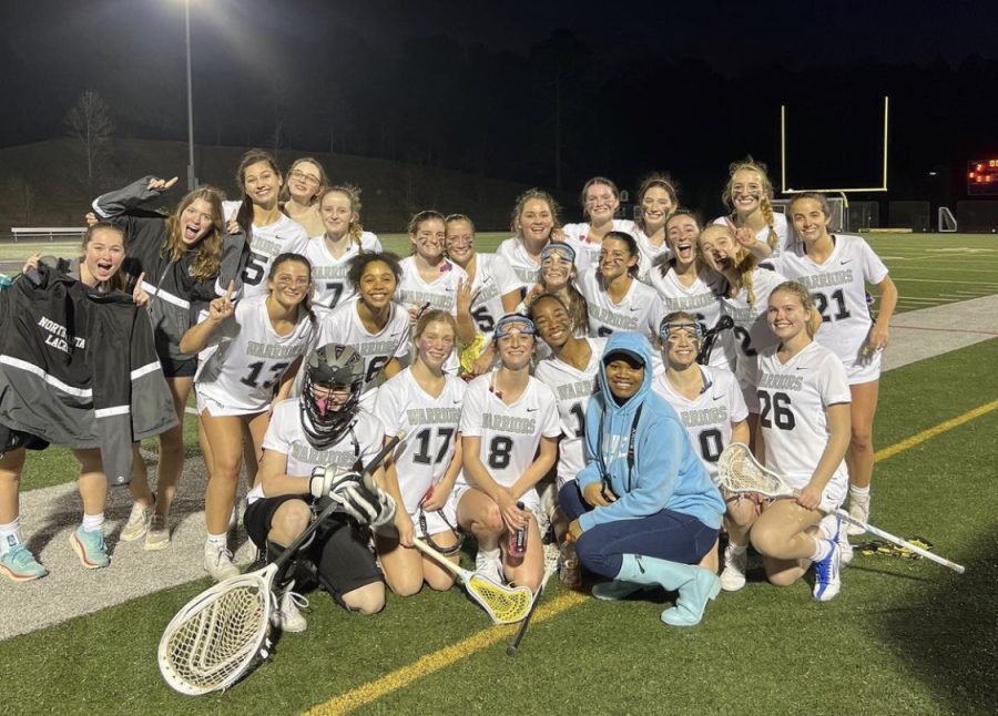 Dubs+with+the+Dubs%3A+The+womens+lacrosse+program+has+had+huge+growth+over+the+past+three+years+and+is+experiencing+a+successful+season+like+never+before.