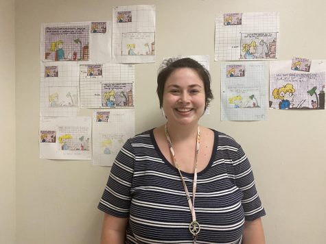 New geometry teacher Mackenzie Joy brings a joyful light to NAHS. 