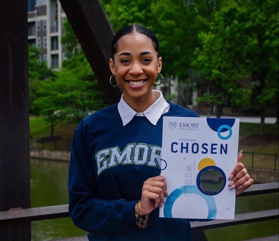 After acceptance into 10 universities, with over $1.1 million in merit scholarships earned, Myla Somersall has made the Warrior name proud with her commitment to Emory University as a Martin Luther King Jr. Woodruff Scholar. 