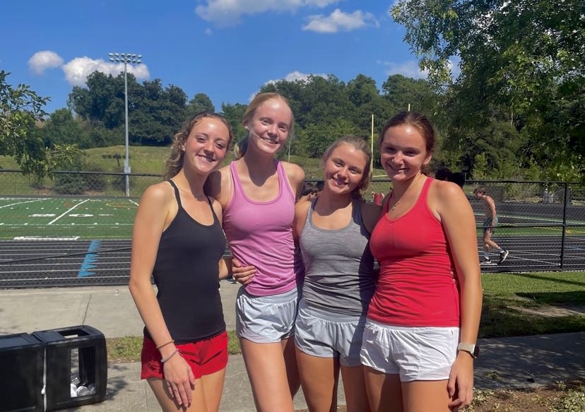 Super Seniors! Coogan, Townsend, McCaffrey, and Hailey are all ready to take on their final year running for the Dubs!! 