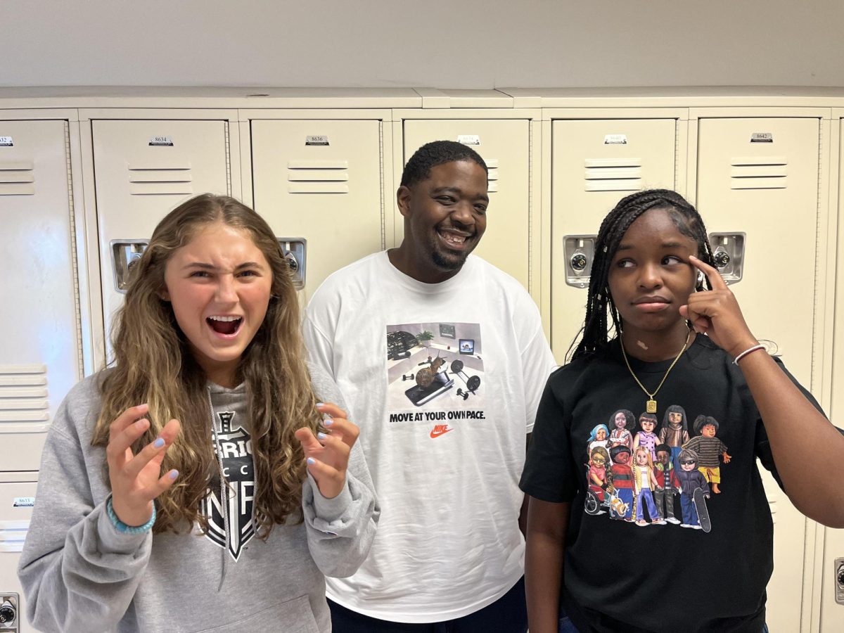 At Odds: Junior Georgia Jones, Senior Kayla Reeves, and IB history teacher Elliot Reid sport mixed reactions for the new policy.