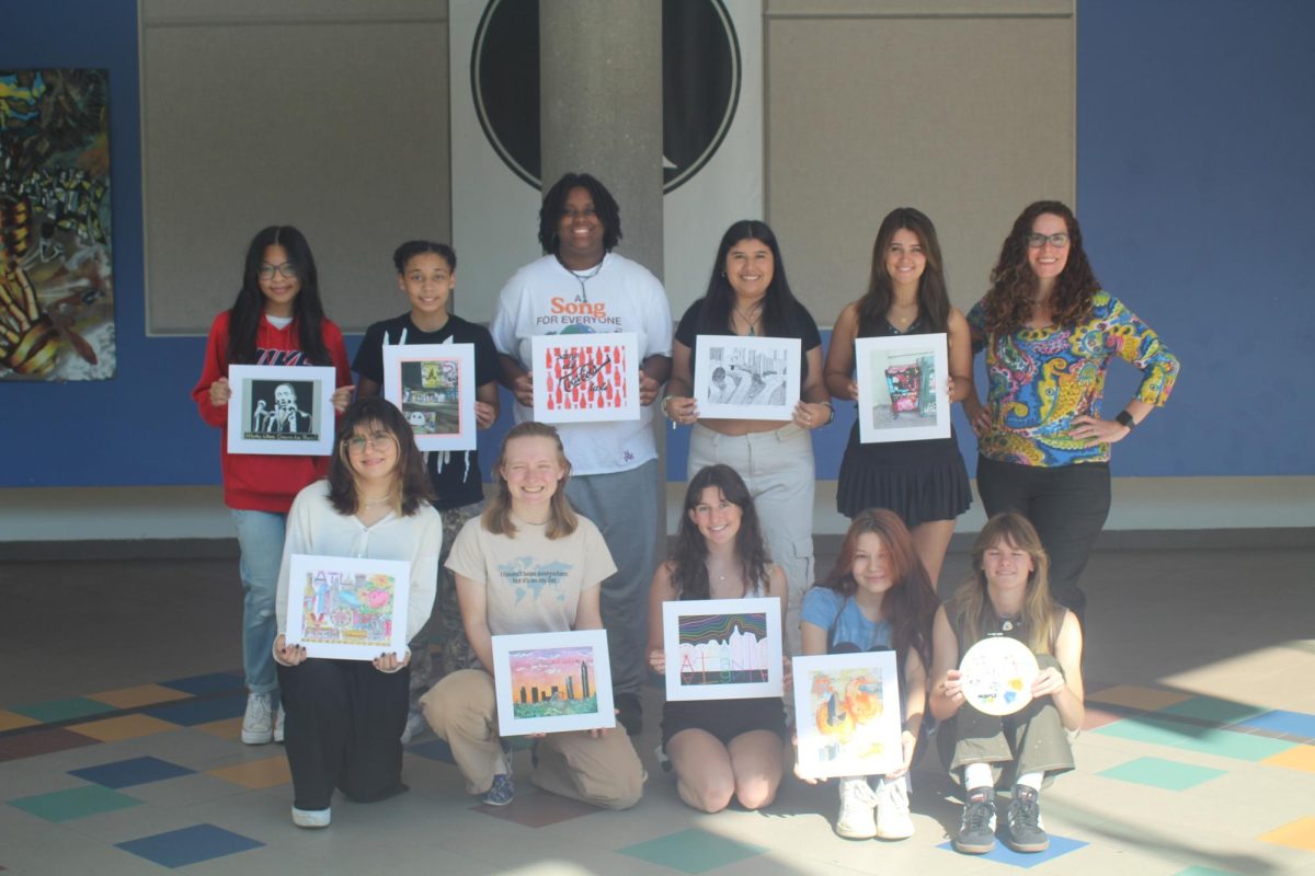 “Iconic Atlanta”: Ten seniors chosen to feature their art in the Outstanding Atlanta Gala hosted by Mayor Dickens.