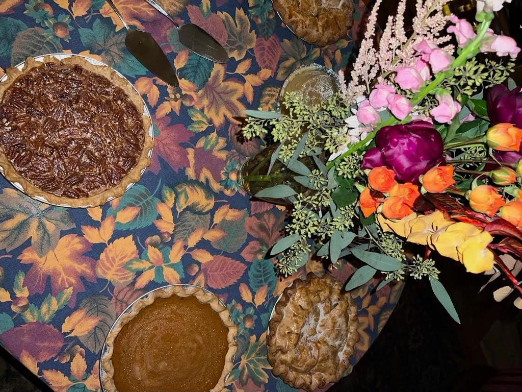 Piles of Pies: A variety of pies, including pumpkin, pecan, and apple, are a favorite Thanksgiving staple for many Warriors