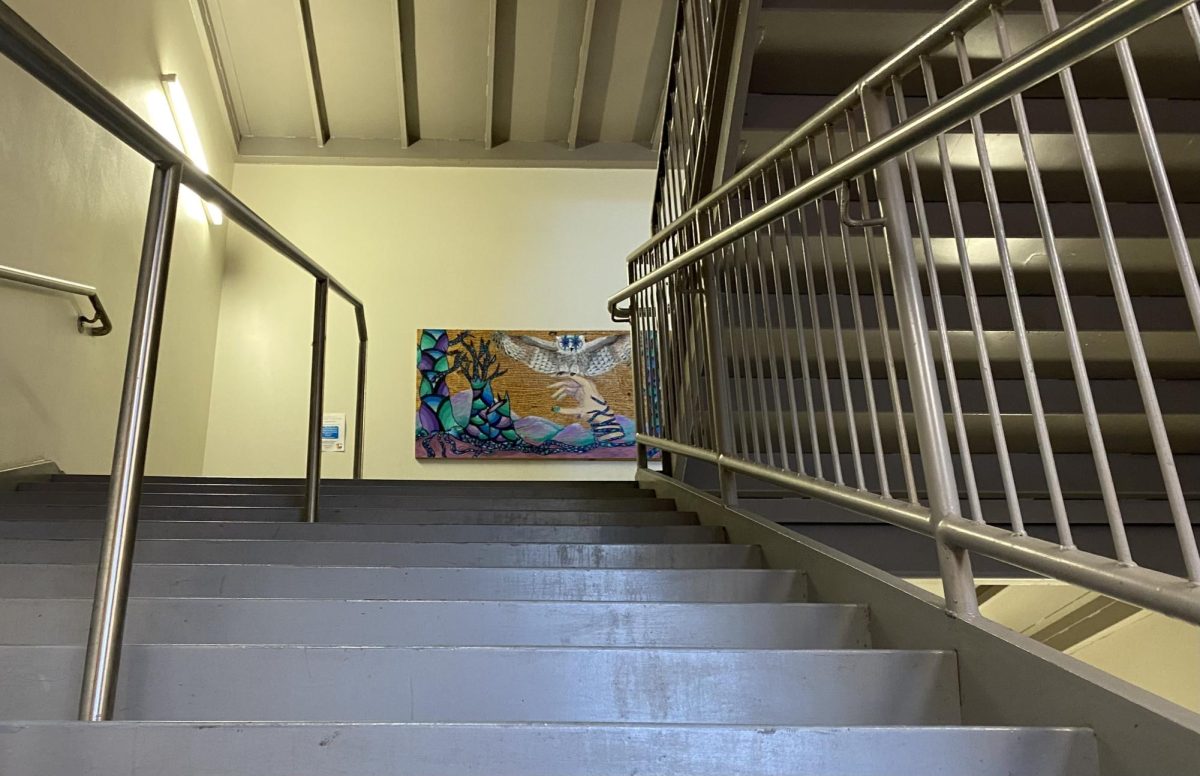 Under appreciated: Whether it is jam packed or serving as a playground,  the stairwell offers us more than we think