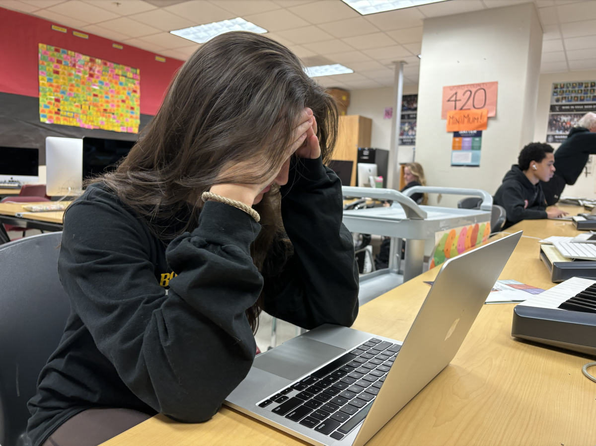 IAs and Senioritis: Senior Cate Shaughnessy stresses over her never-ending list of IA work. 