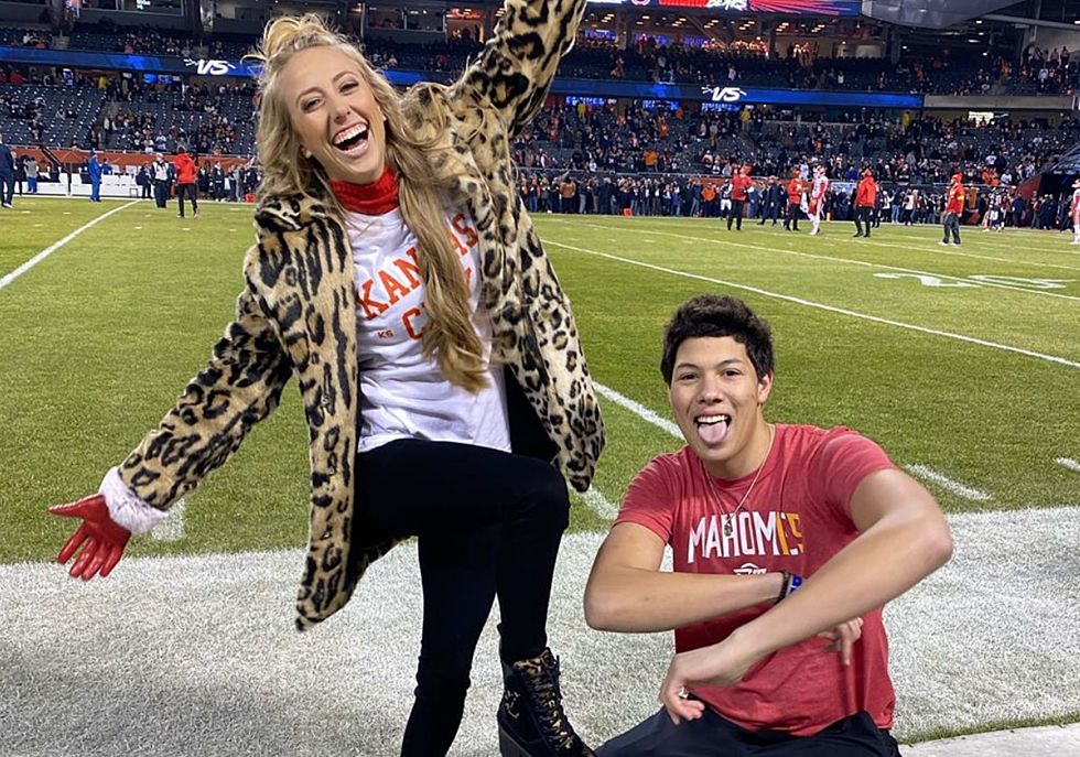 Brittany and Jackson Mahomes ignorantly stumble around the sideline causing grief to all those around them.