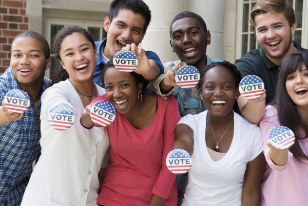 The Youth Vote: Students above the age of 17 and a half should register to vote. Participation in the democratic process is an empowering responsibility that has high impact on the future of America.