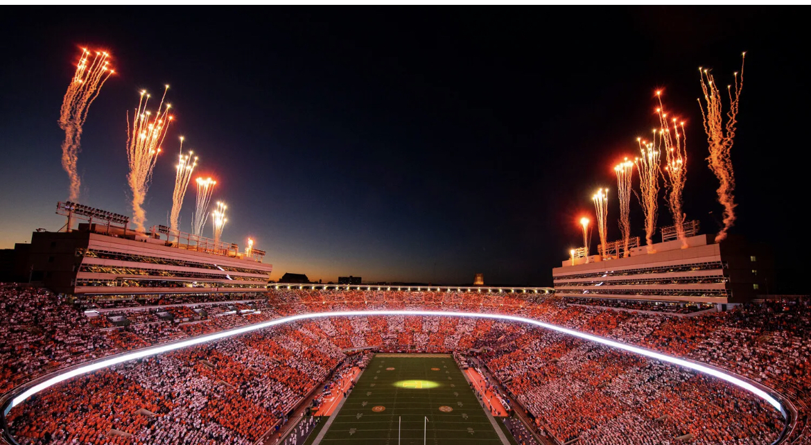 A glorious spectacle: the atmosphere of college sports is like no other.